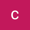 the letter C inside a pink square letter C in a pink square